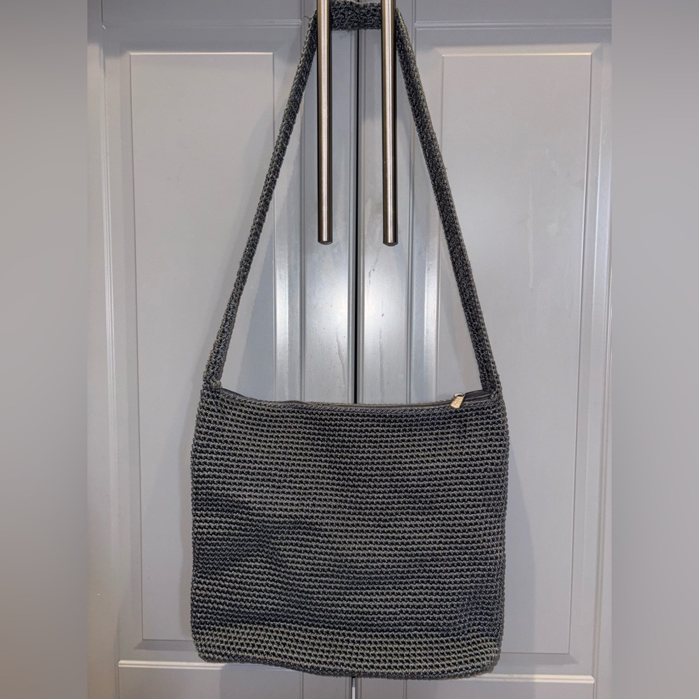 The Sak Charcoal Knit Shoulder Bag (P20)